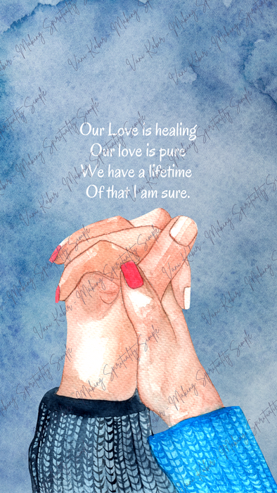 Spiritual Wallpaper - Our Love Is Healing