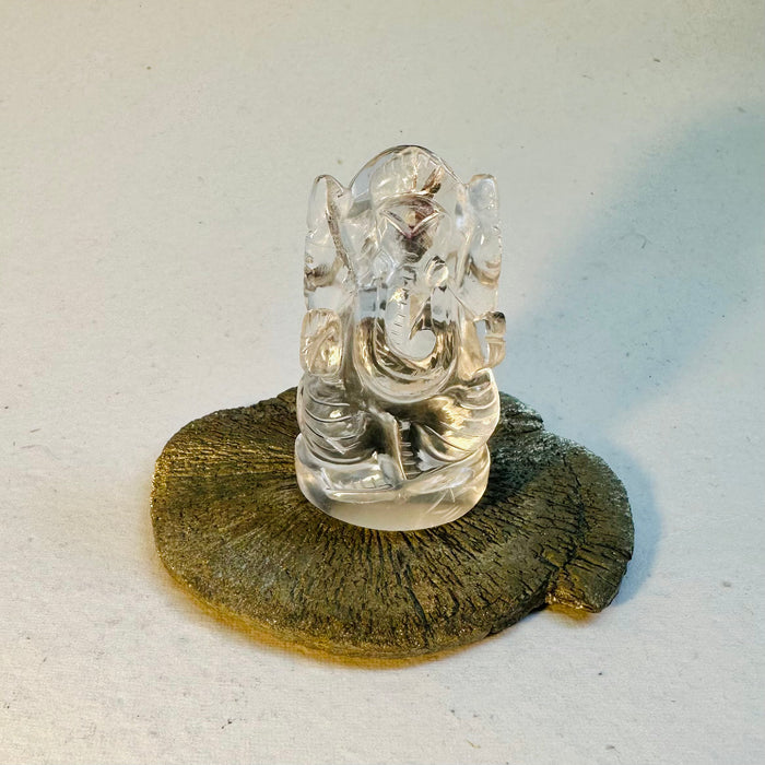 Crystal Ganesha for Wealth , Goodluck , Business and Prosperity