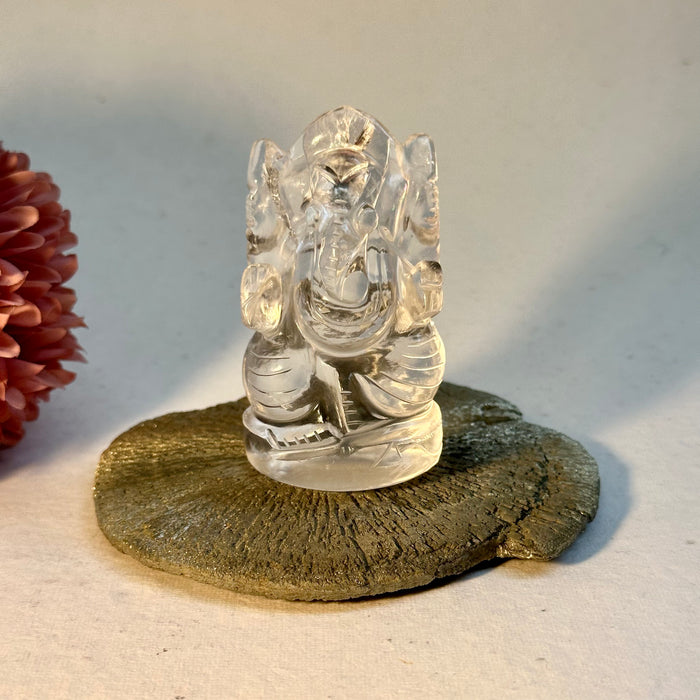 Crystal Ganesha for Wealth , Goodluck , Business and Prosperity