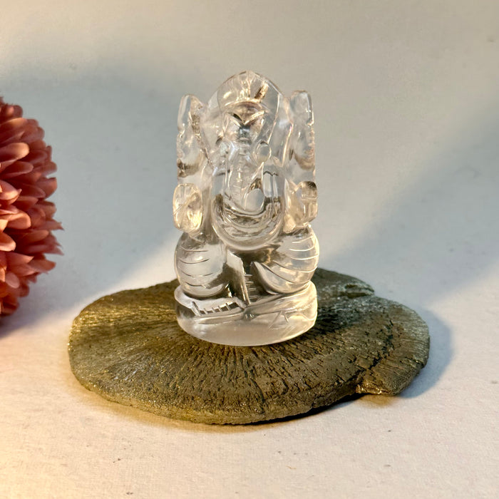 Crystal Ganesha for Wealth , Goodluck , Business and Prosperity