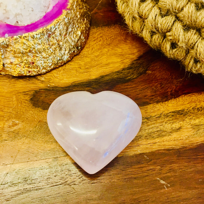 Rose Quartz Heart